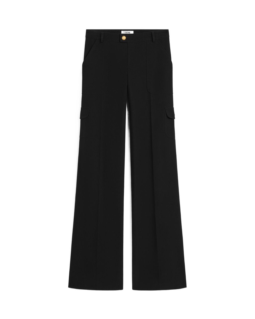 Celine Cargo Pants in Black | Lyst