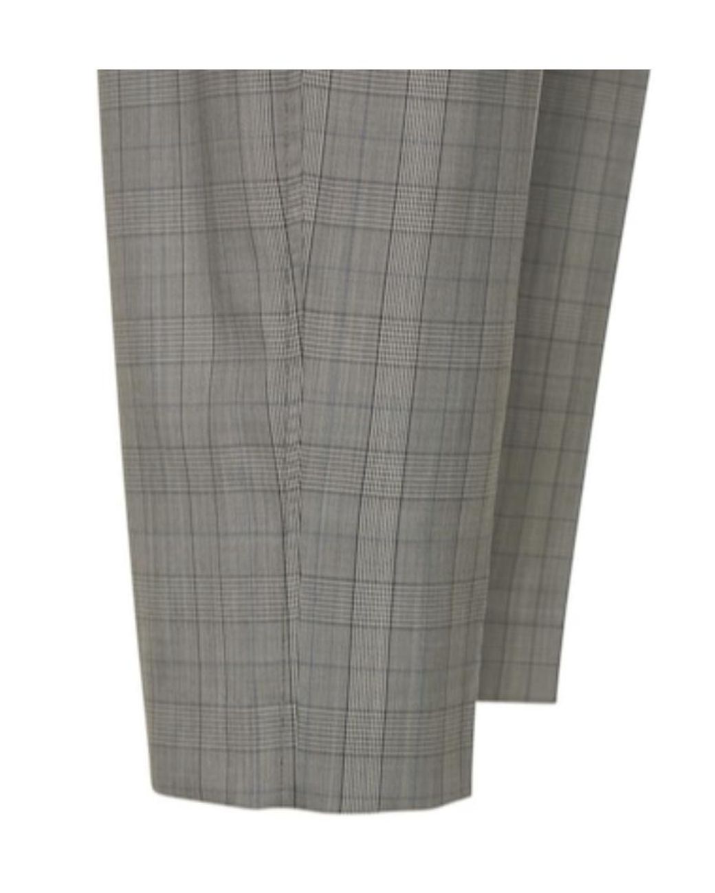 Isabel Marant Gray Ornela Wool Straight-Leg Casual Trousers