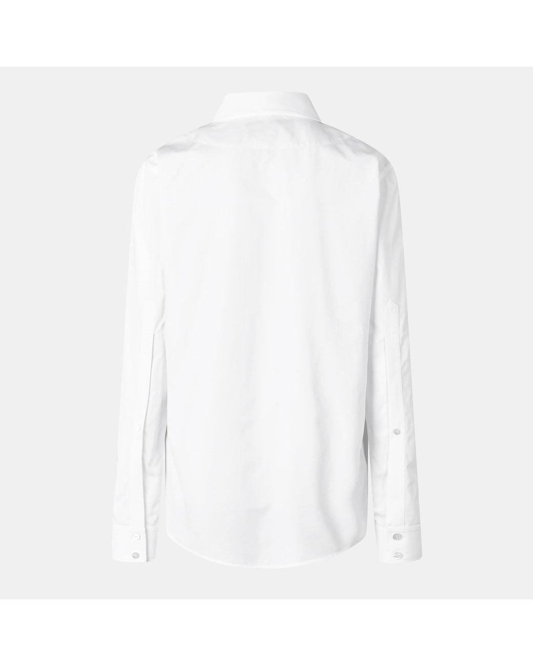 Gucci White Tie Decorated Shirtt