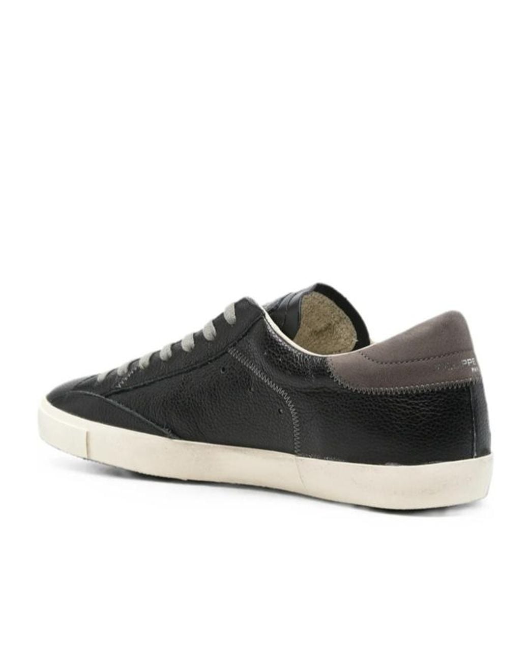 Philippe Model Black Prsx Low Sneakers for men