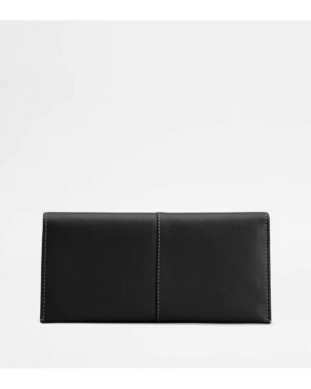 Tod's Black Vertical Leather Wallet for men