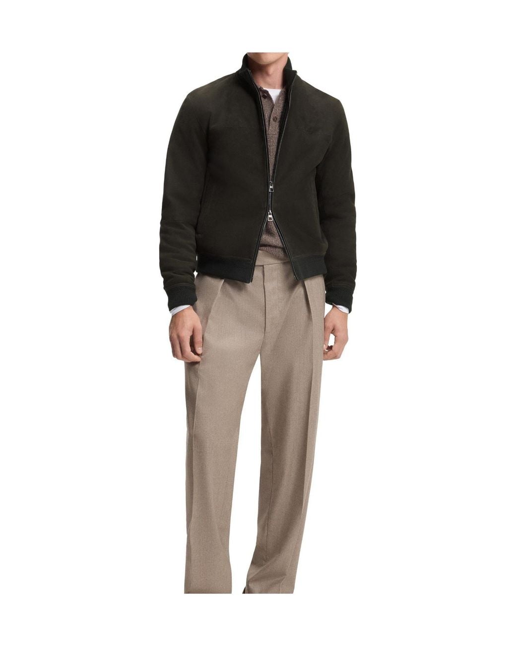 Boss Black X Beckham Shearling Jacket for men