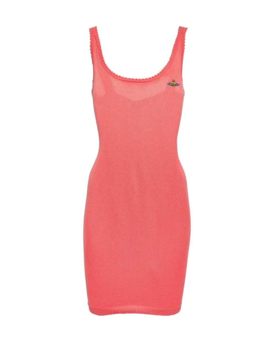 Vivienne Westwood Pink Dolce Cotton Minidress