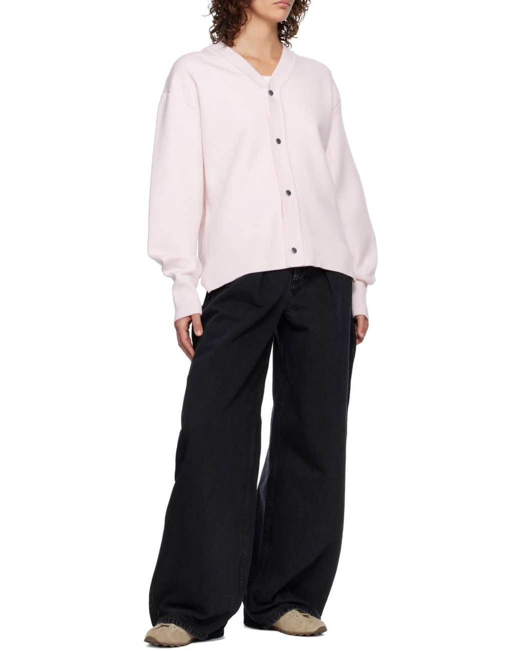 Jacquemus Pink The Doppio Button-Up Cardigan for men