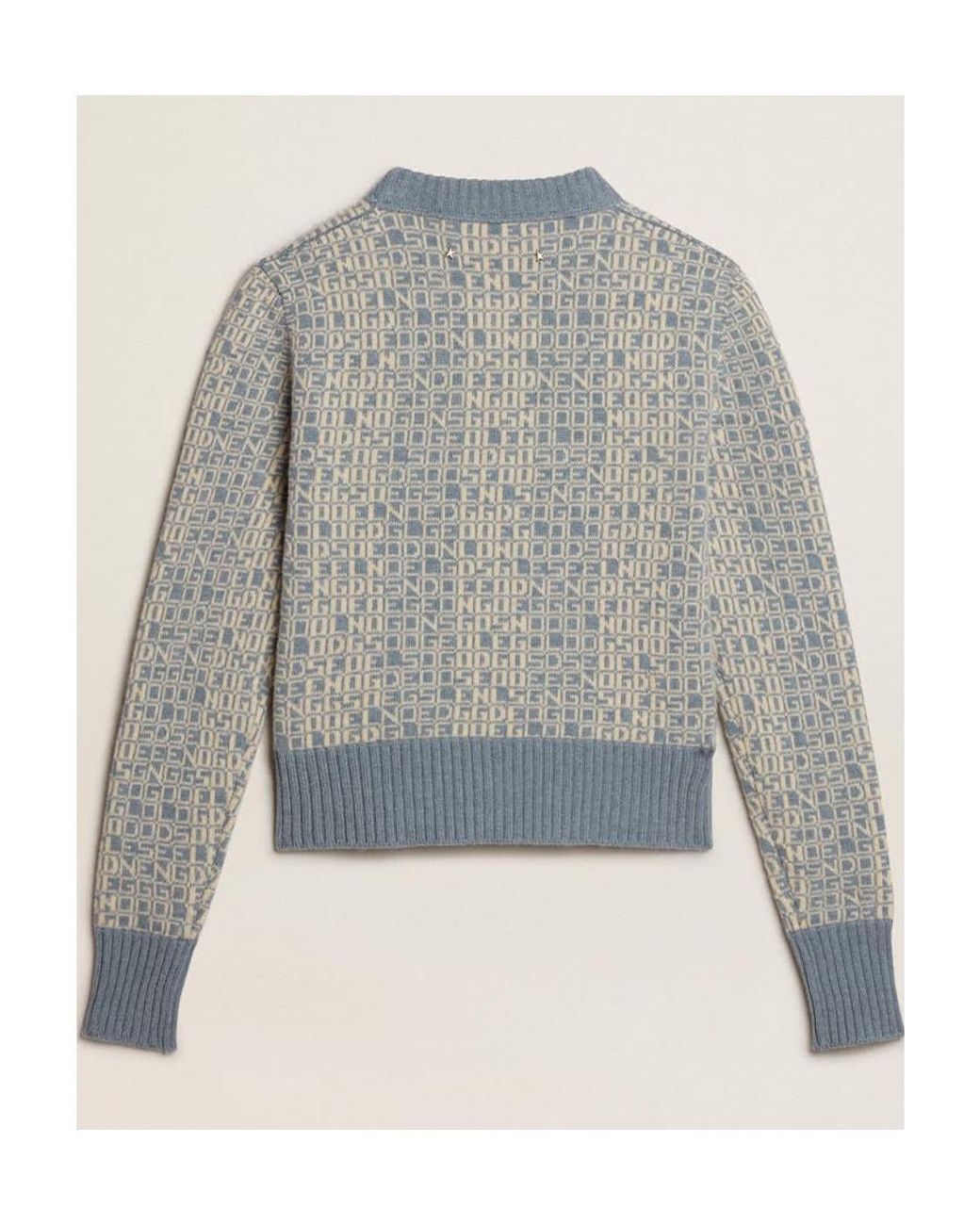 Golden Goose Deluxe Brand Gray Crewneck Long-Sleeved Jumper