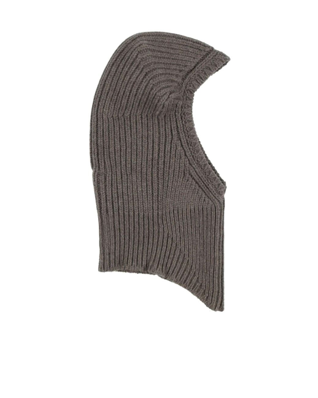 Rick Owens Gray Plain Colour Hat