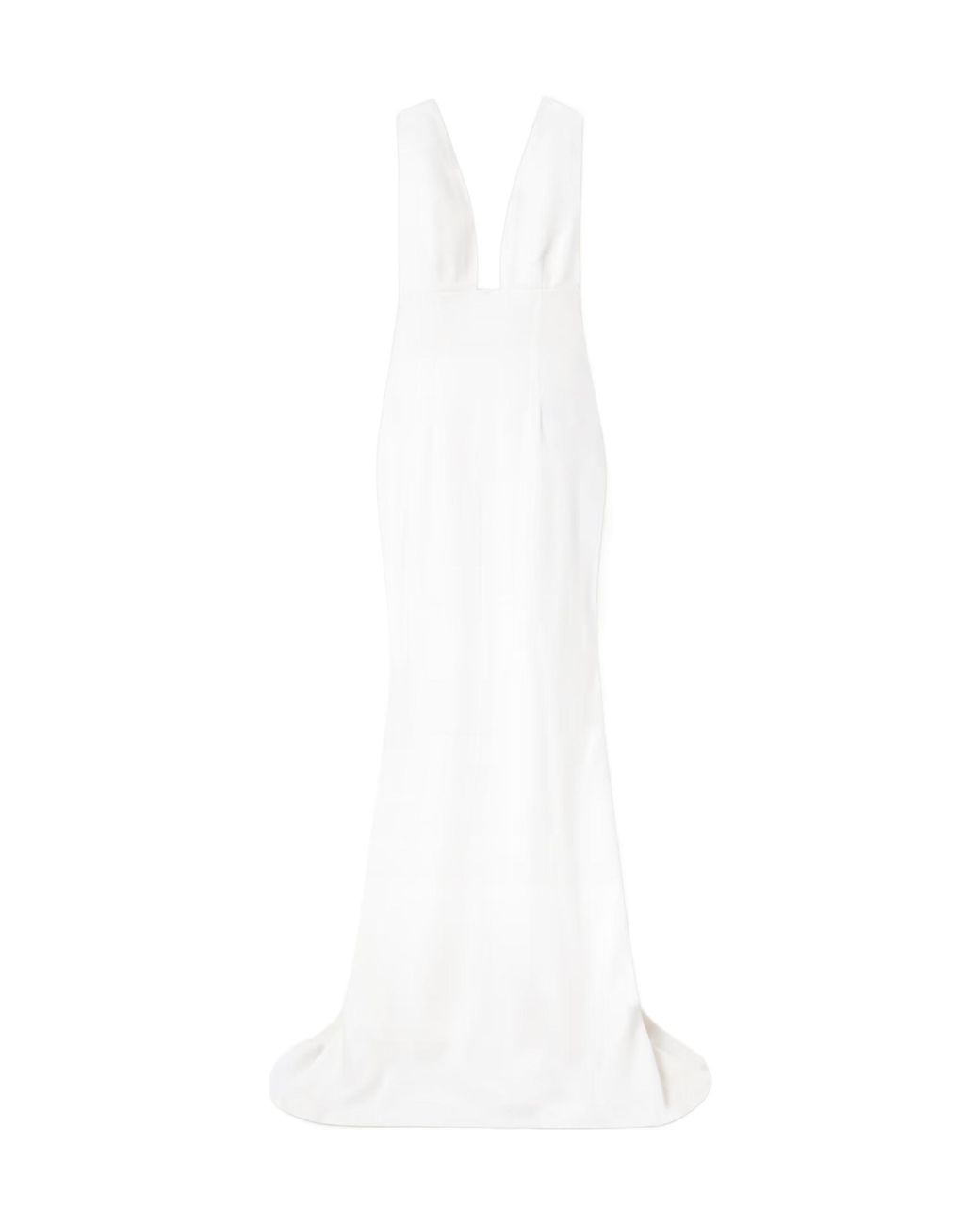 Stella McCartney White Crepe Gown