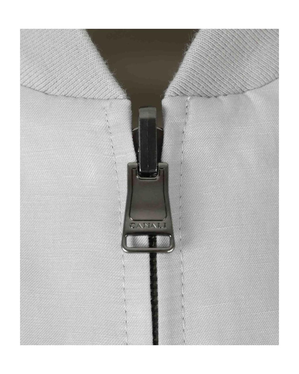 Canali Gray Reversible Vest for men
