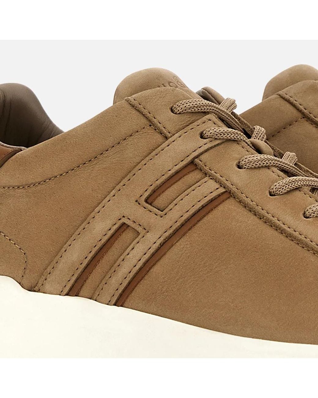 Hogan Brown H580 Sneakers for men