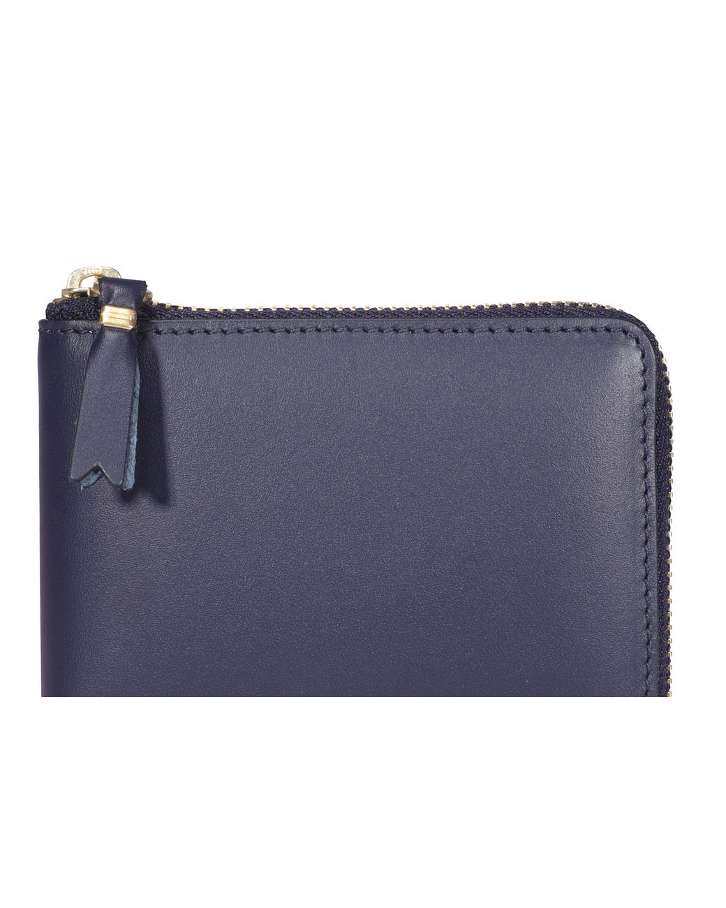 Comme des Garçons Blue Comme Des Garçons Wallet Embossed Zip Around Wallet