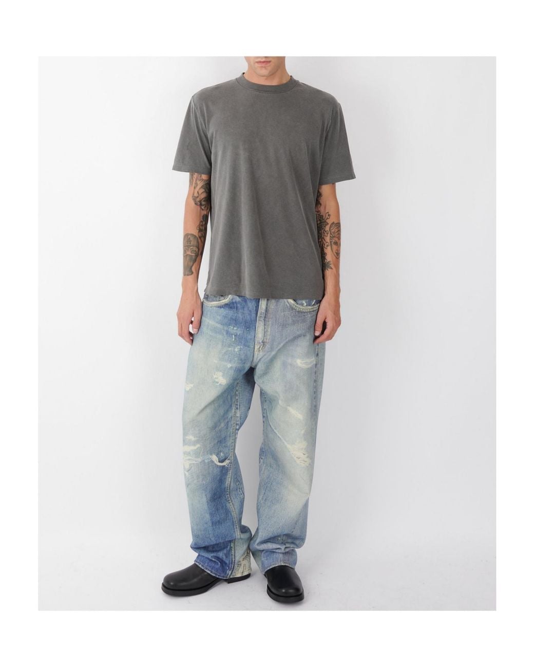 Our Legacy Blue Jeans With Belt Loops for men