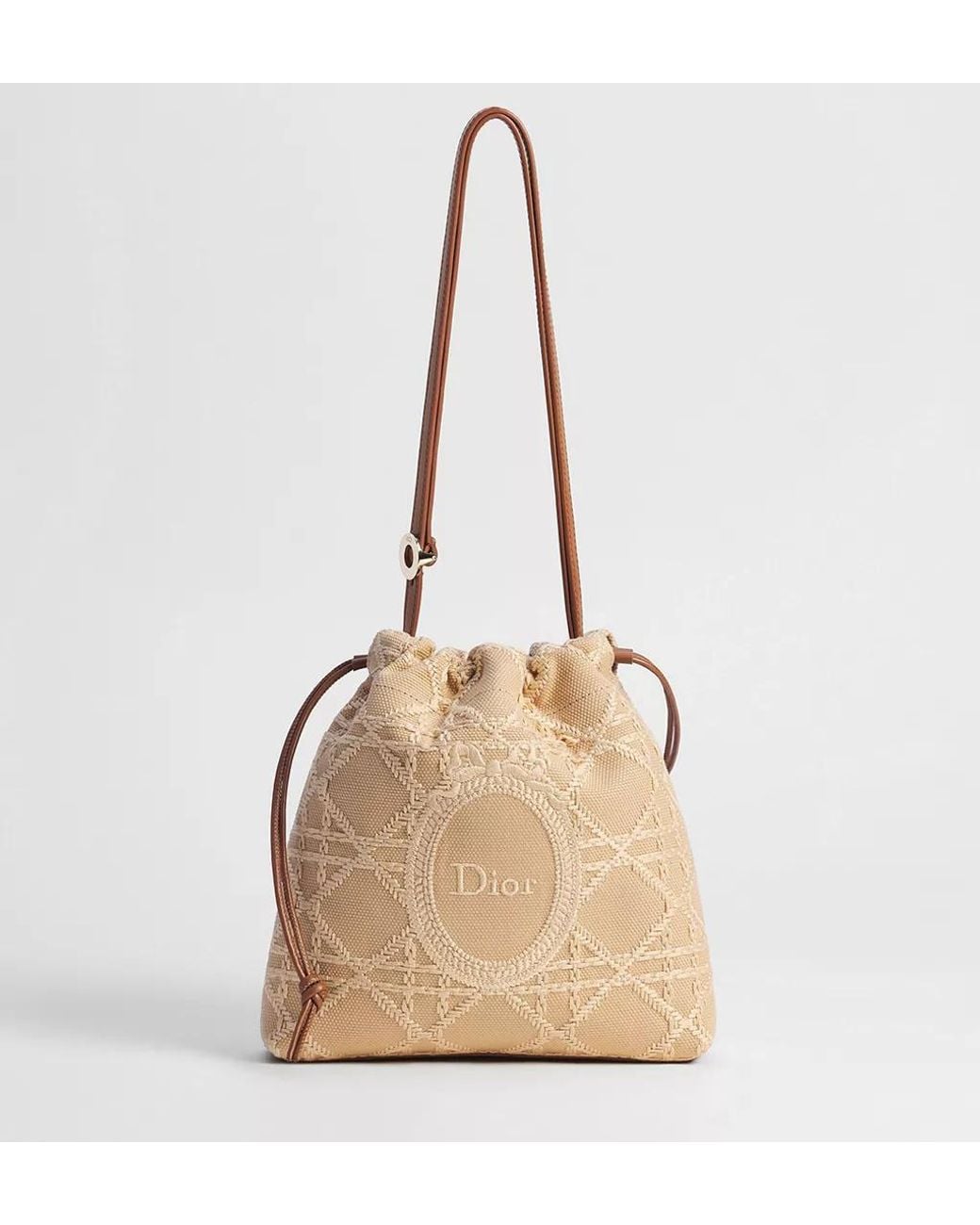 Dior Natural Blooming Mini Bucket Bag