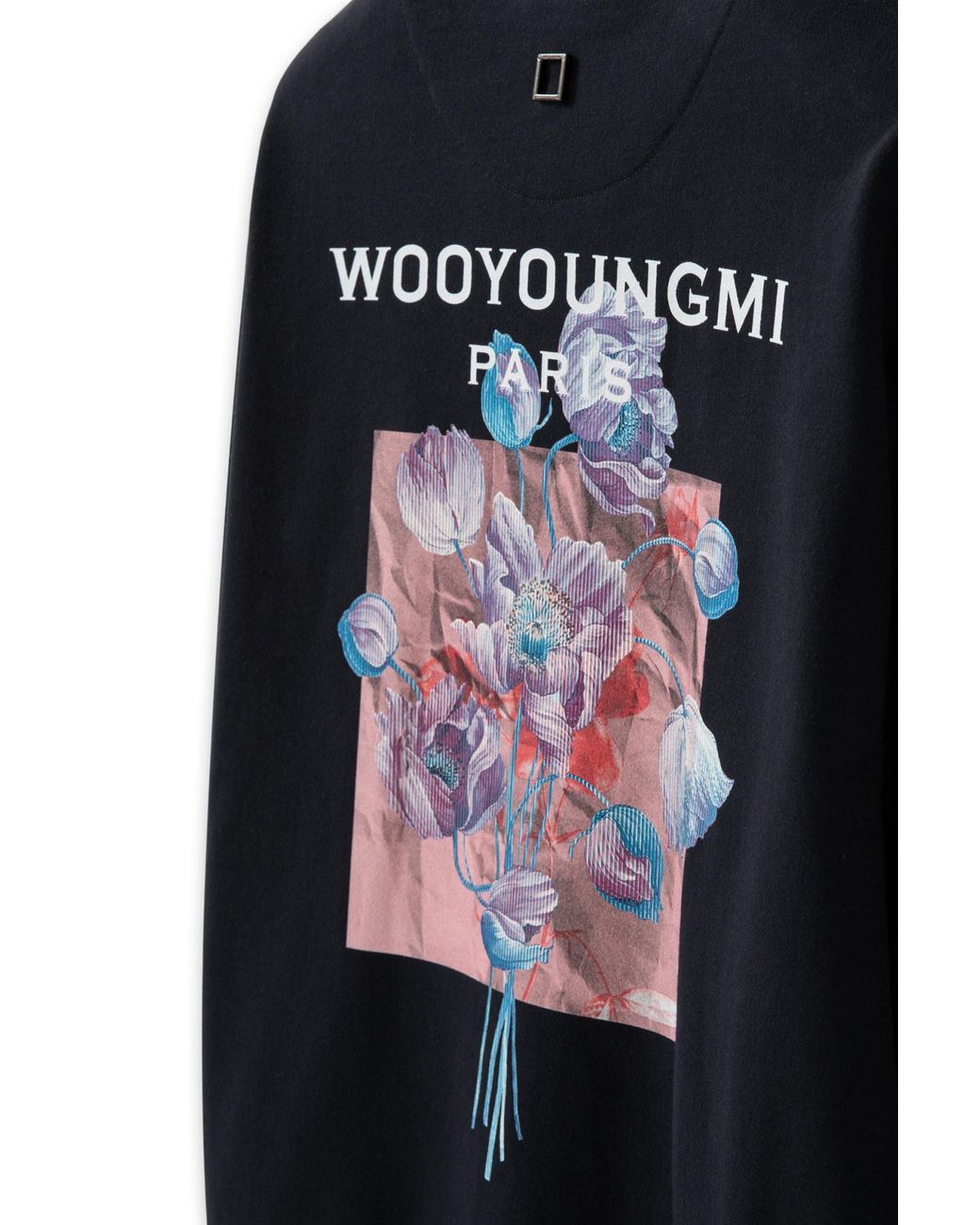 Wooyoungmi Black Long-Sleeved Sweater for men