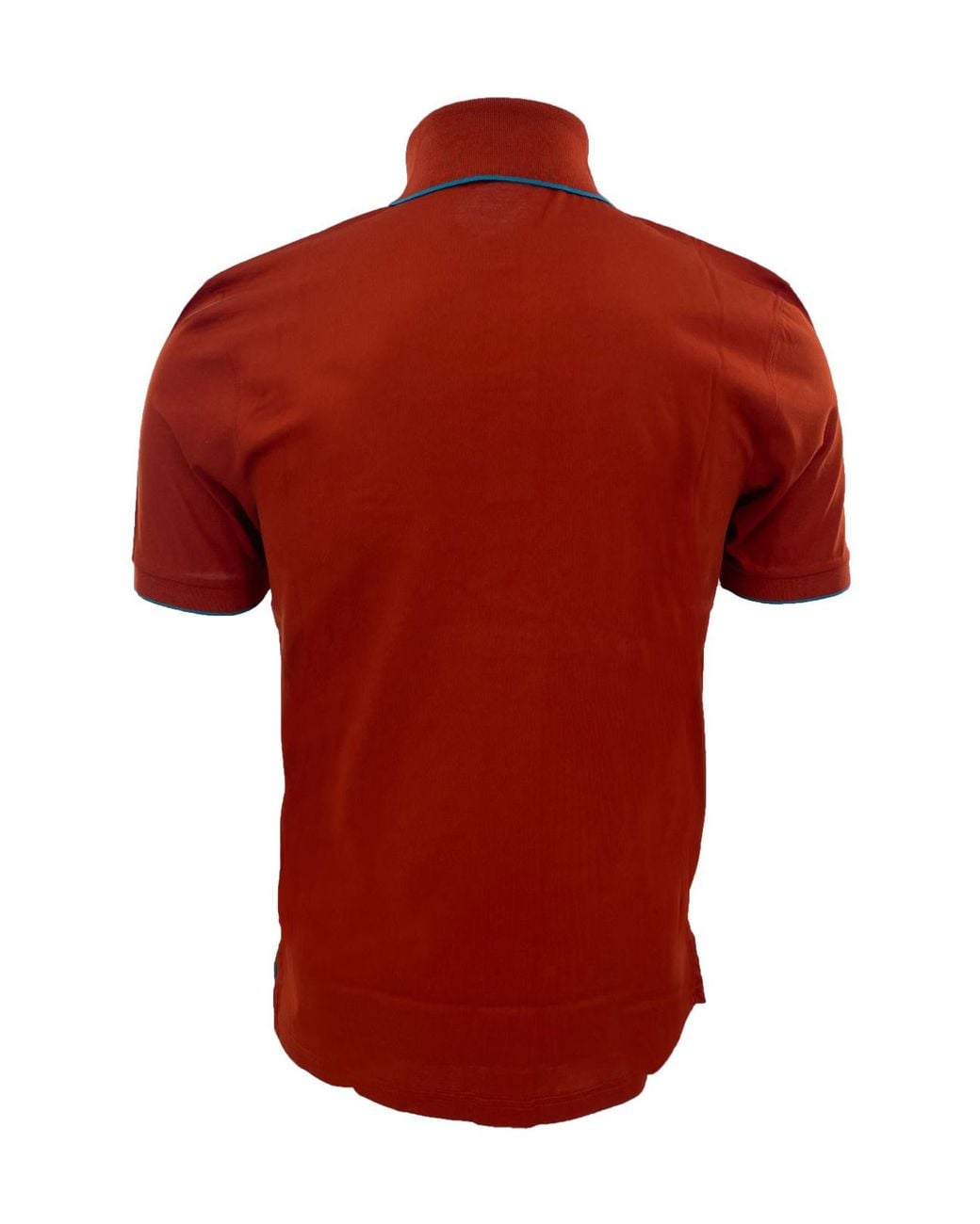 Dunhill Red Buckle Short-Sleeved Polo Shirt for men