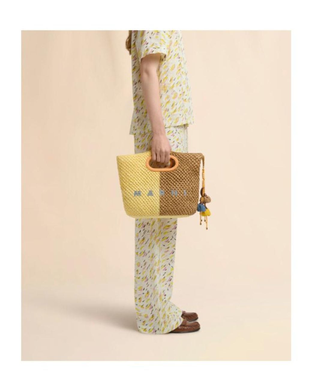 Marni Metallic Seaside Clutch Bag
