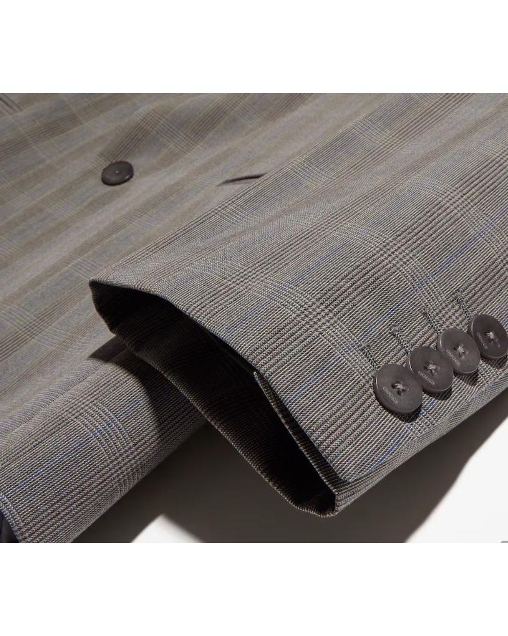Gucci Gray Prince Of Wales Wool Jacket for men