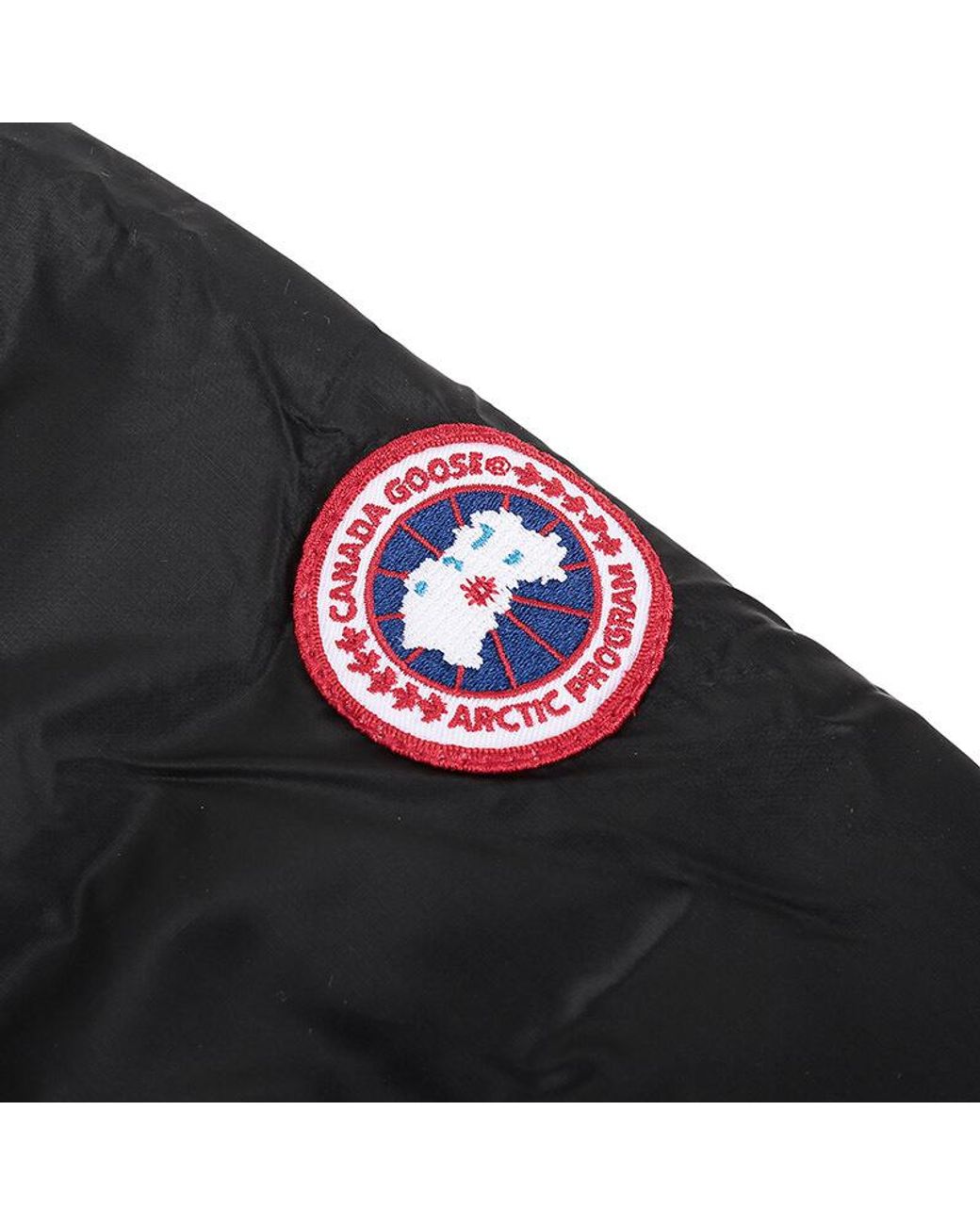 Canada Goose Black Hooded Down Jacket