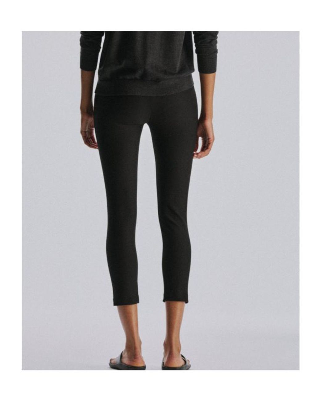 The Row Black Gael Casual Trousers