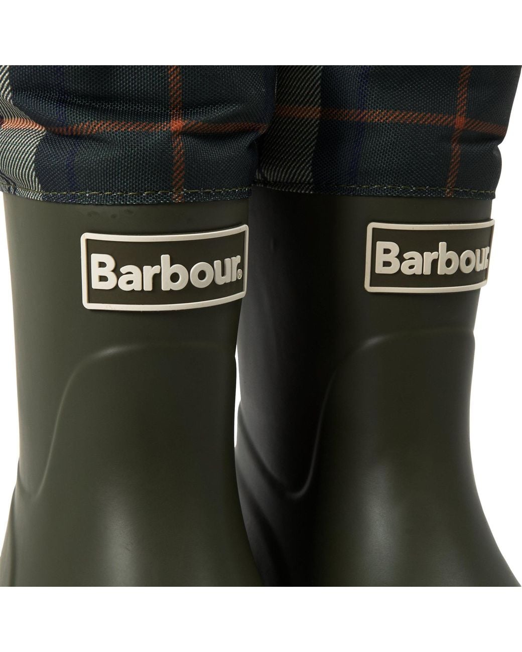 Barbour Green Mowbray Mid Mid-Height Waterproof Wellies
