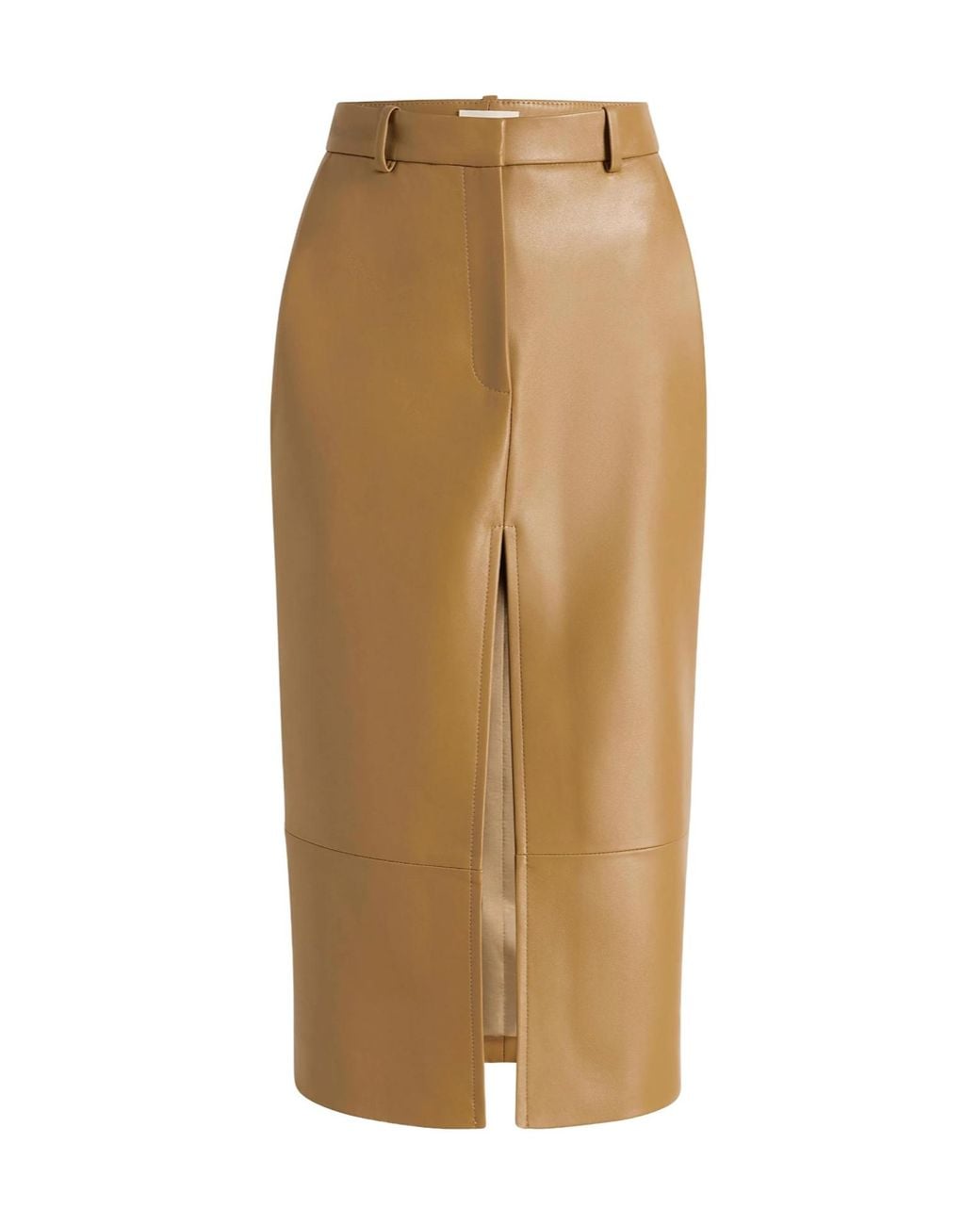 Khaite Natural Anden Midi Skirt