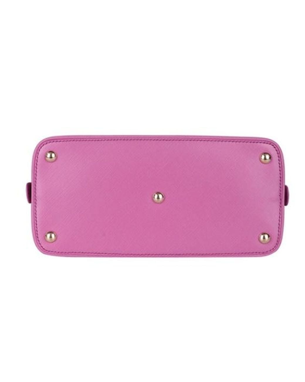 Ferragamo Pink Logo Details Handbag
