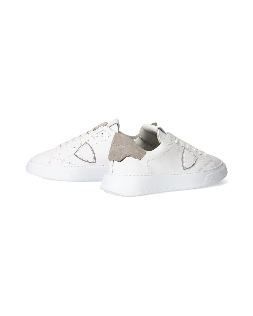 Philippe Model White Temple Lace-Up Sneakers for men