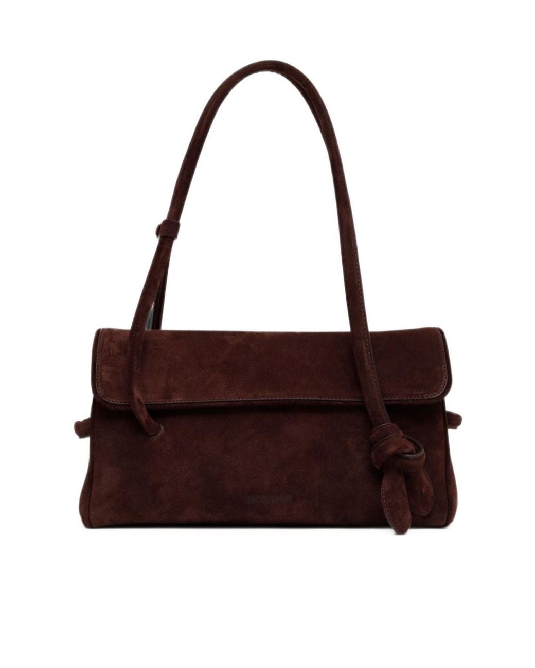 Jacquemus Brown Knot Detailed Shoulder Bag