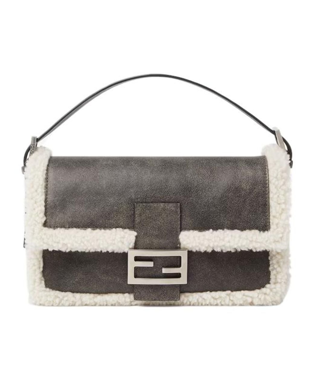 Fendi White Baguette 26424