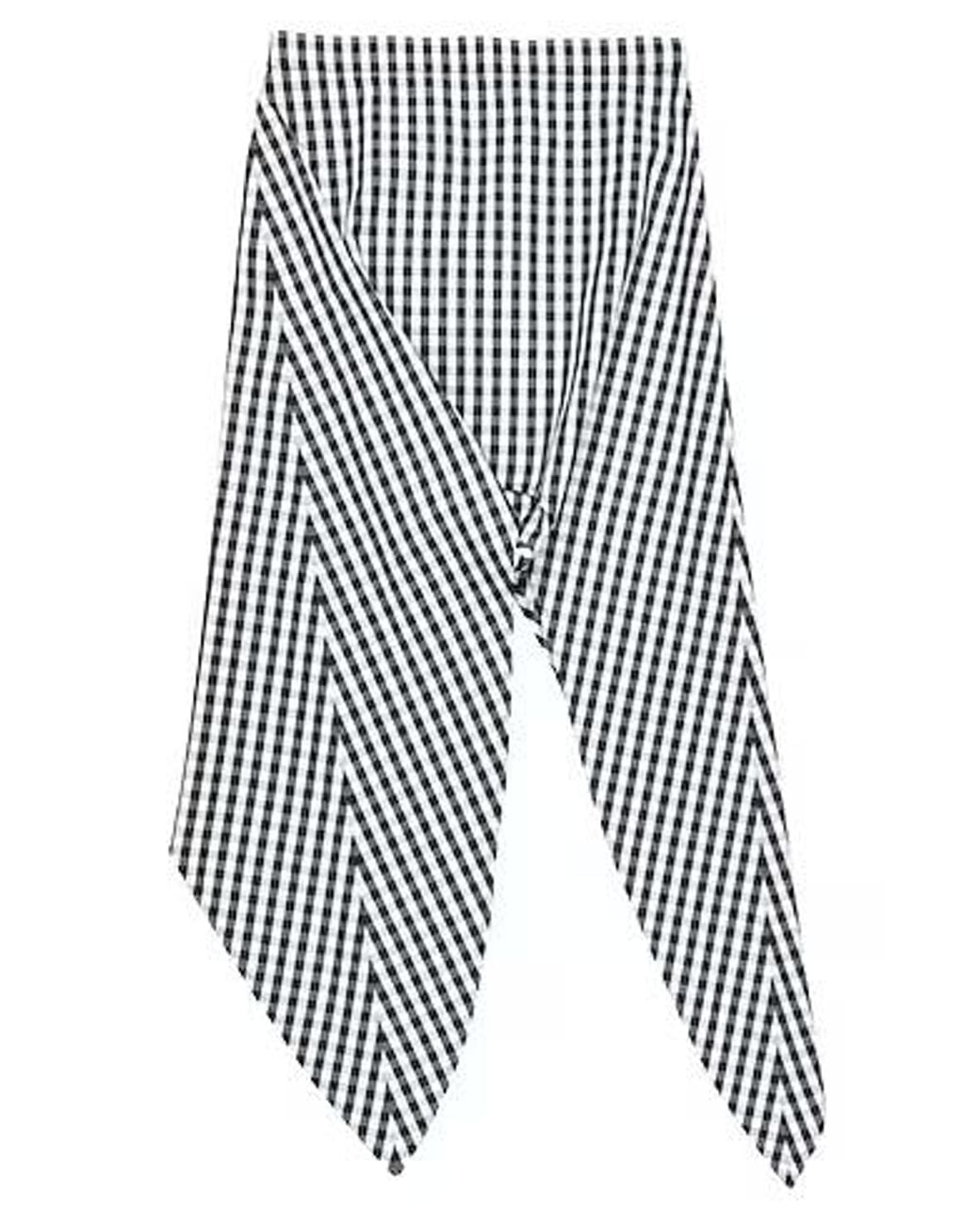 Burberry White Mini Skirt