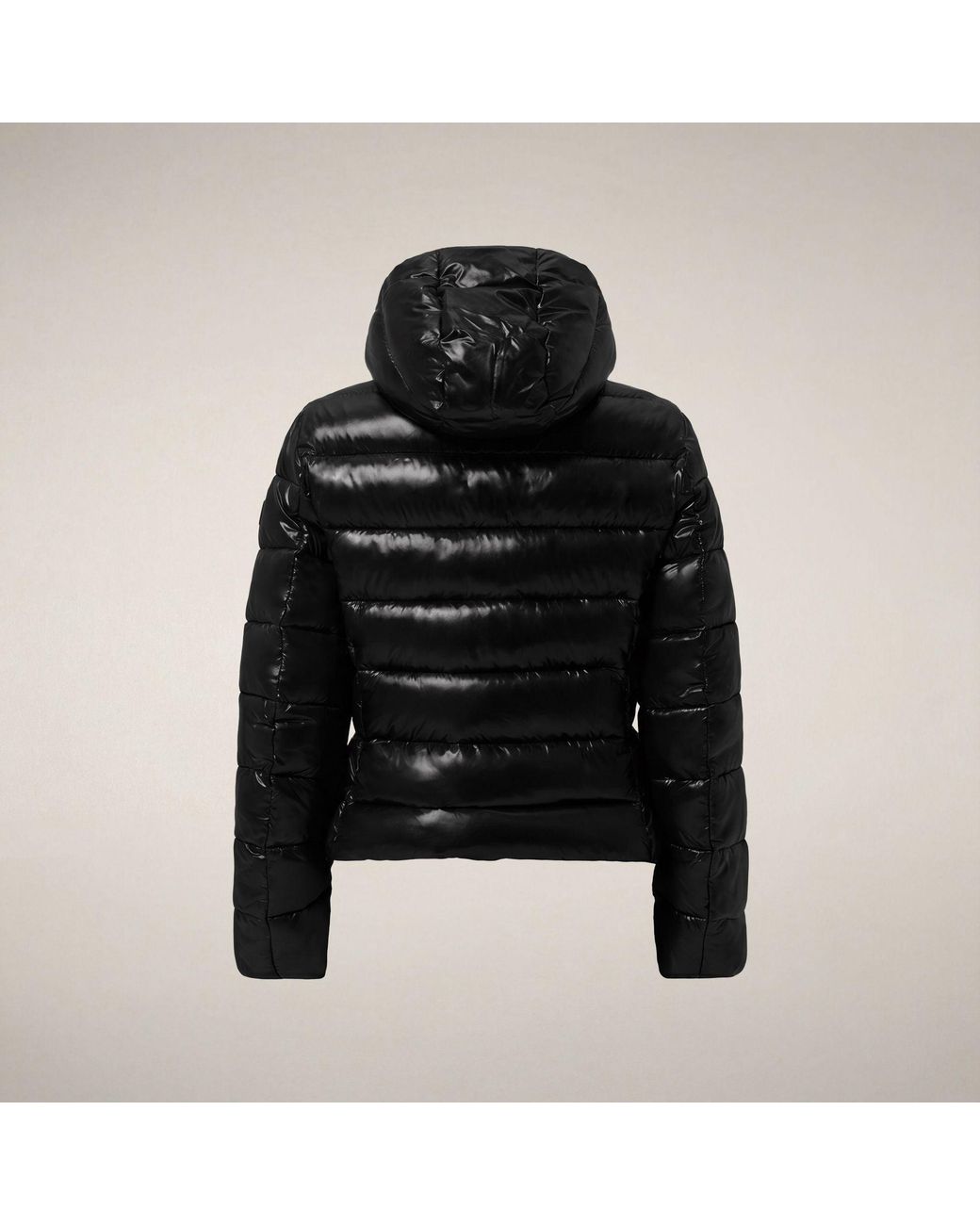 Save The Duck Black Cosmary Hooded Down Jacket