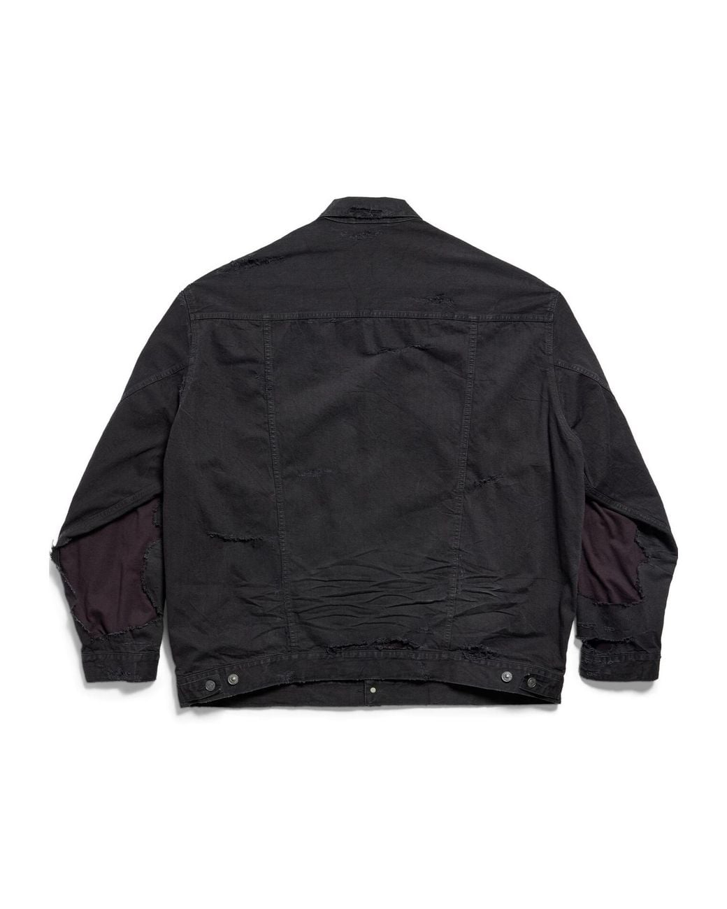 Balenciaga Blue Unity Sports Icon Patchwork Jacket for men