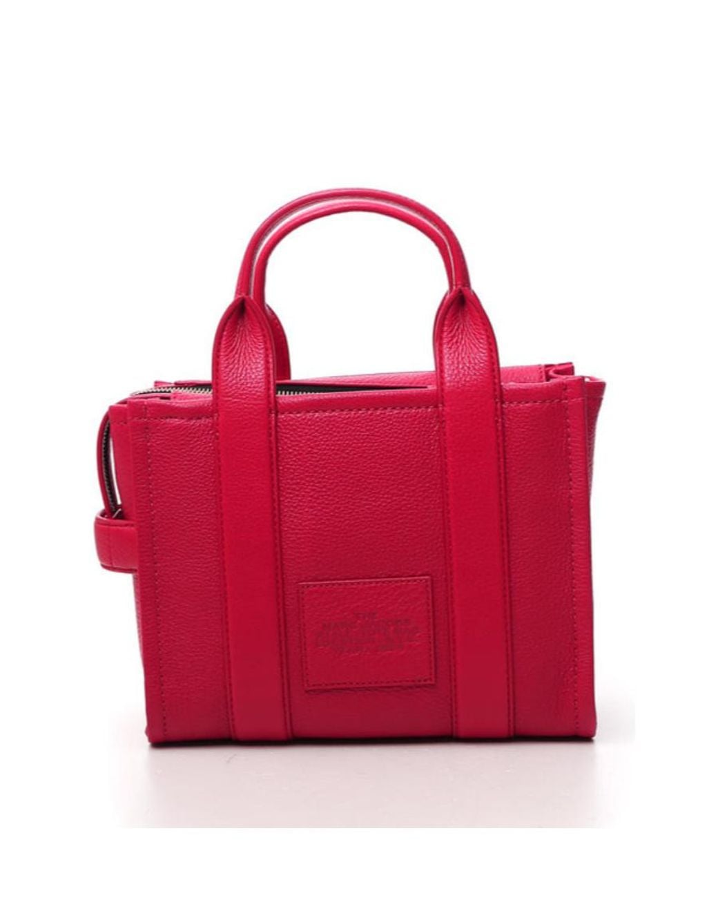 Marc Jacobs Red The Leather Small Tote Bag