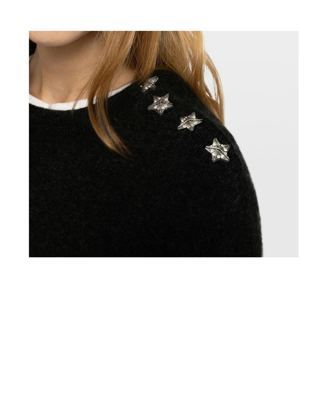 Zadig & Voltaire Black Long-Sleeved Sweater