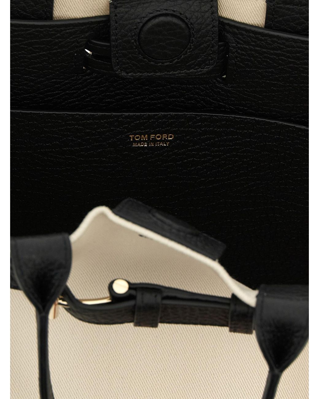 Tom Ford Natural Double-Handled Shoulder Bag