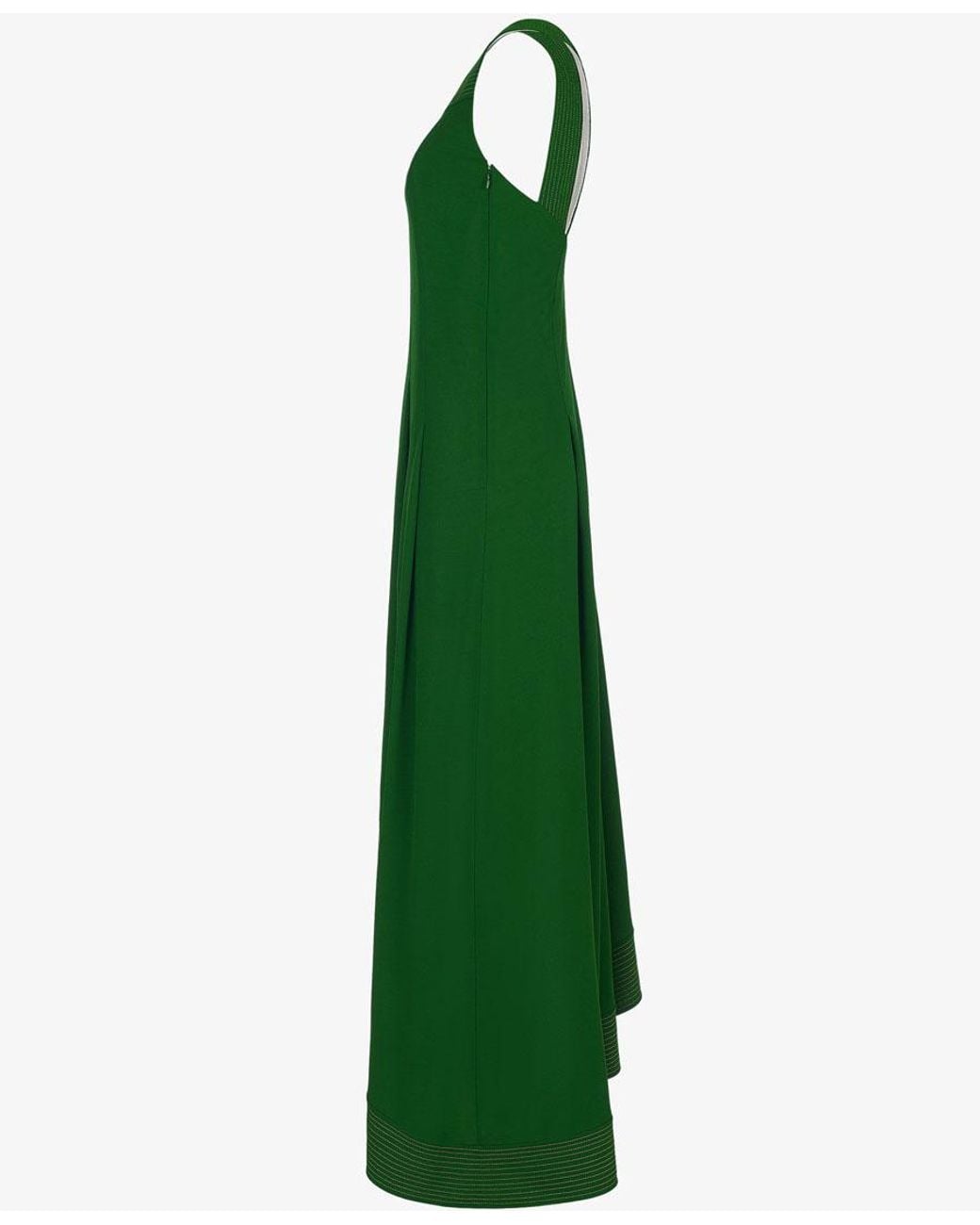 Givenchy Green One-Shoulder Dress