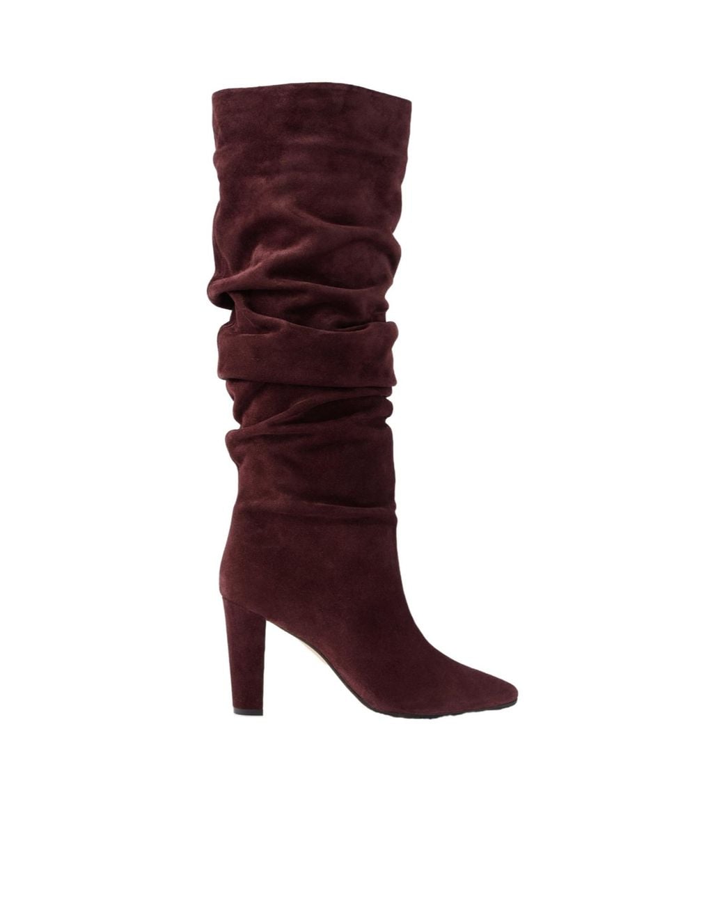 Manolo Blahnik Red Minimalist Leather Ankle Boots