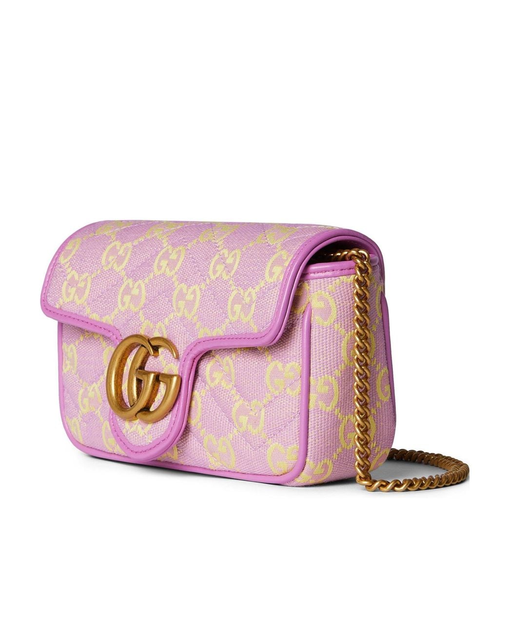 Gucci Pink Gg Crossbody Mini Bag