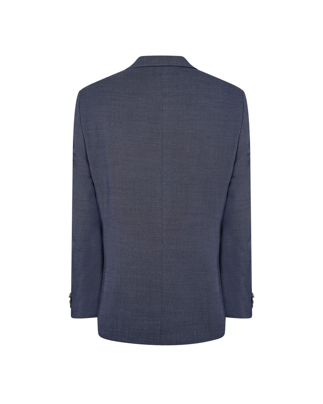 Boss Blue Simple Suit Jacket for men