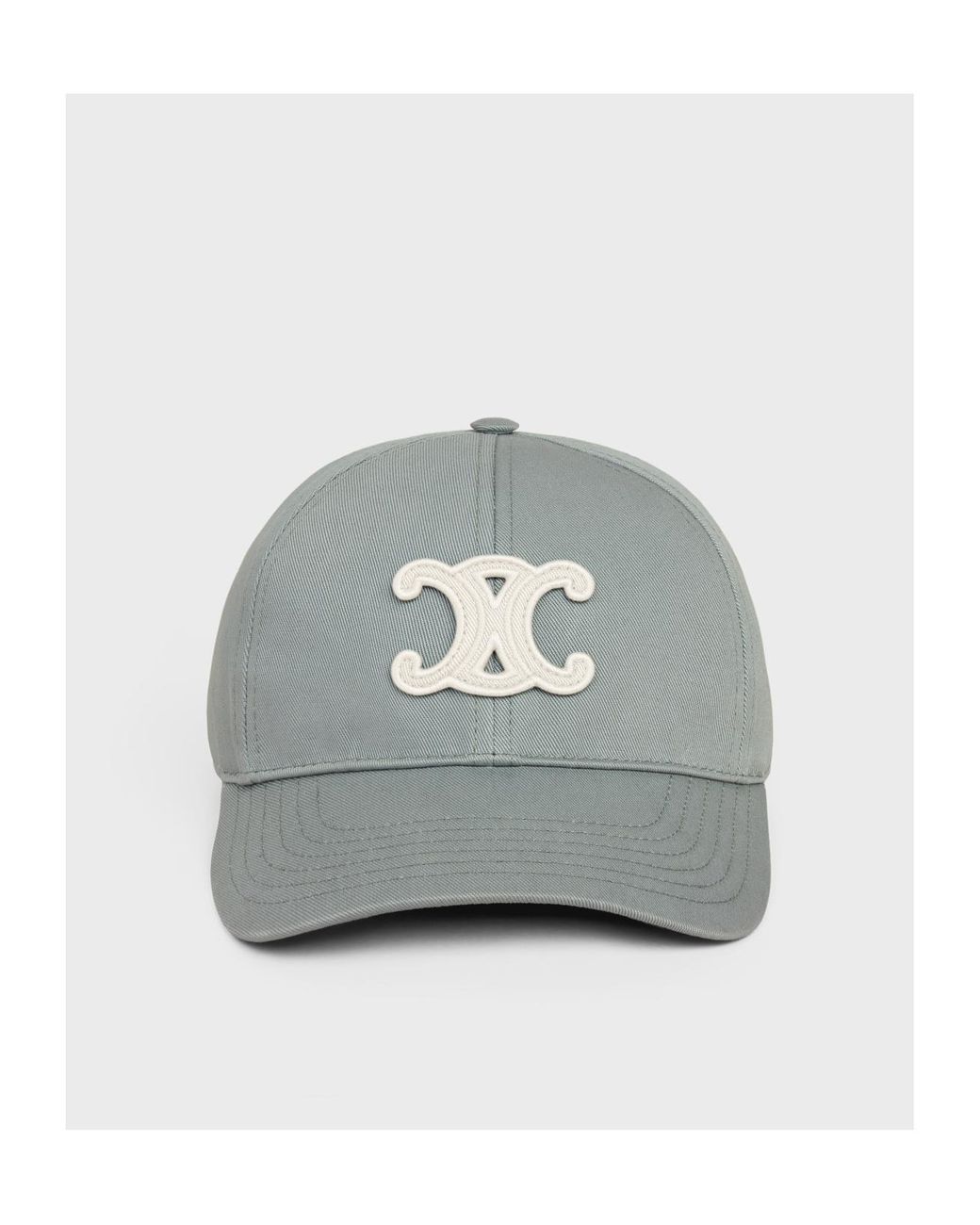 キャップ CELINE Triomphe baseball cap in washed cotton Women's Triomphe baseball cap in cotton | CELINE | 24S