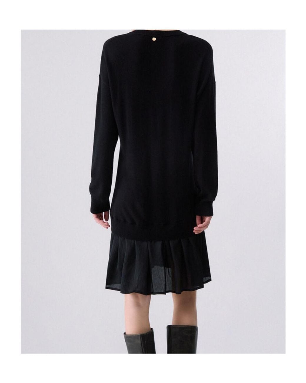 Liu Jo Blue Short Knit Dress