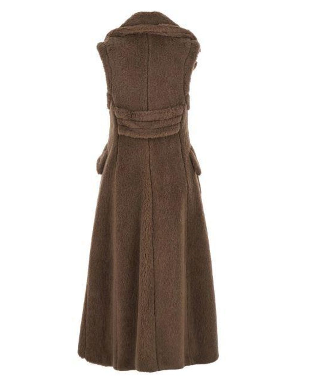 Max Mara Brown Boario 1234 Double-Breasted Coat