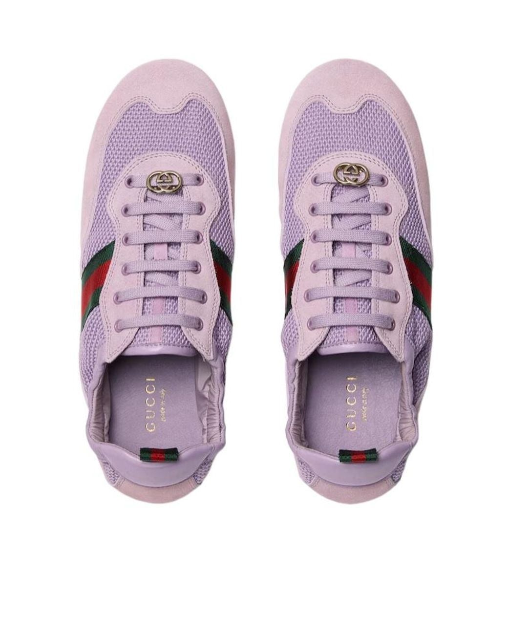 Gucci Purple Shift Sneakers