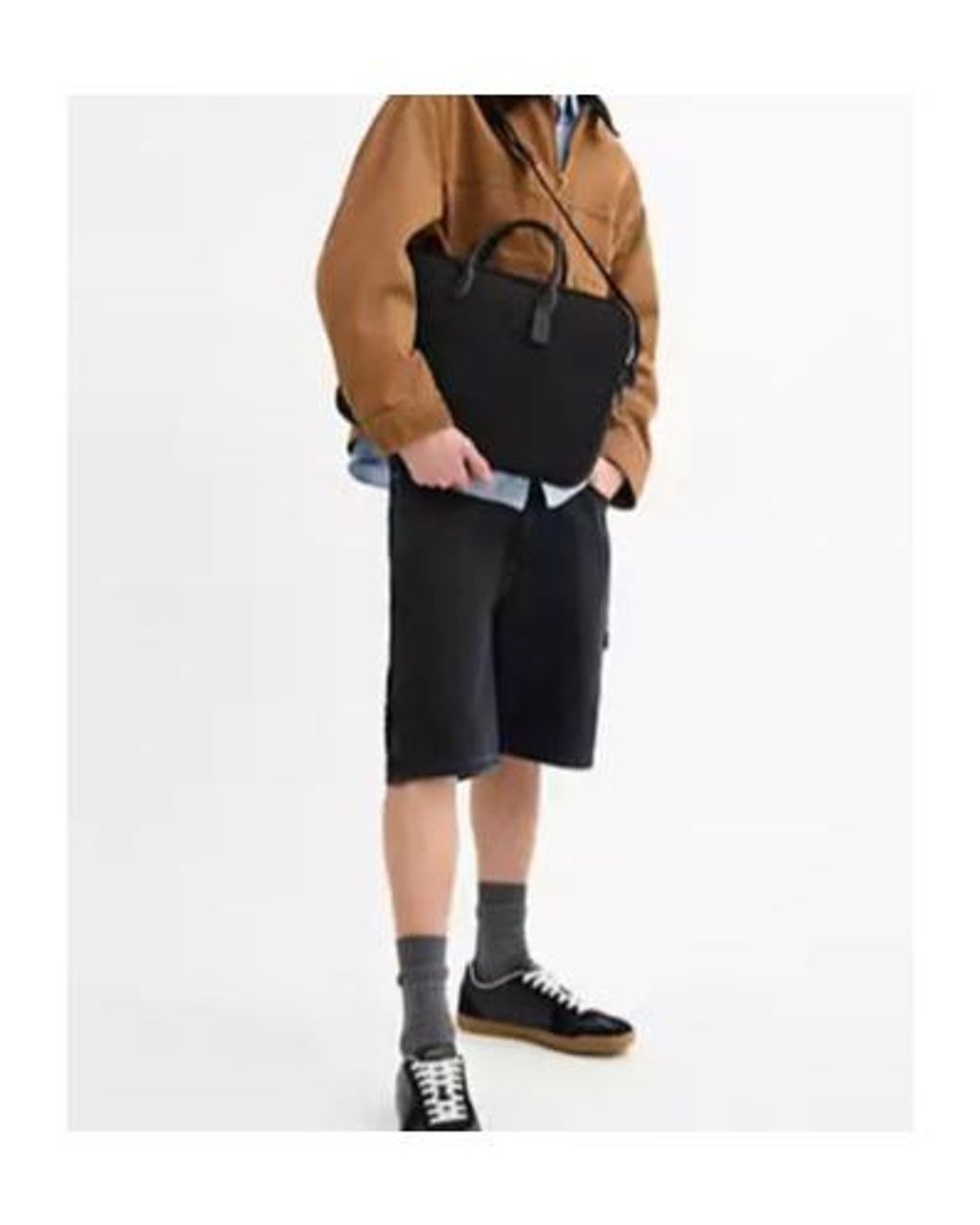 COACH Black Theo Work Bag