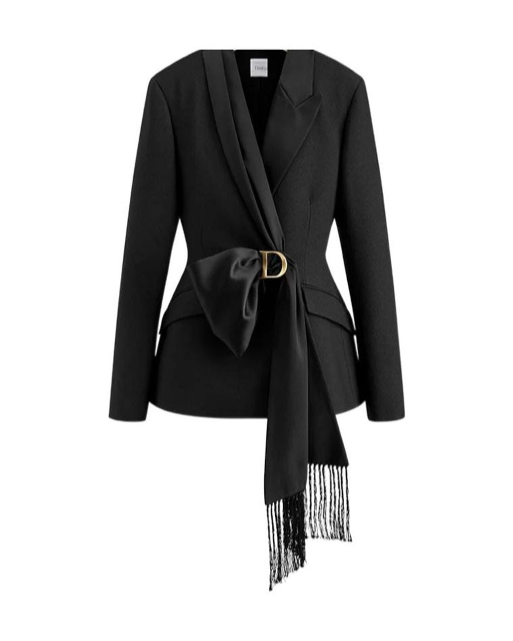 Dior Black Fitted Jacket