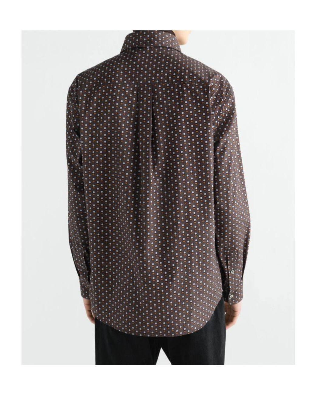 Lemaire Brown Button-Down Shirt for men