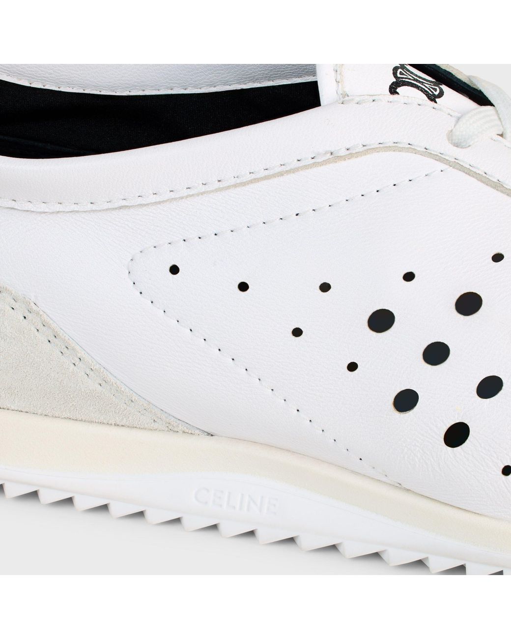 Céline White Soft Sneaker