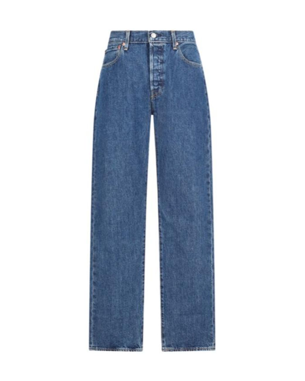 Levi's Blue Straight-Leg Jeans for men