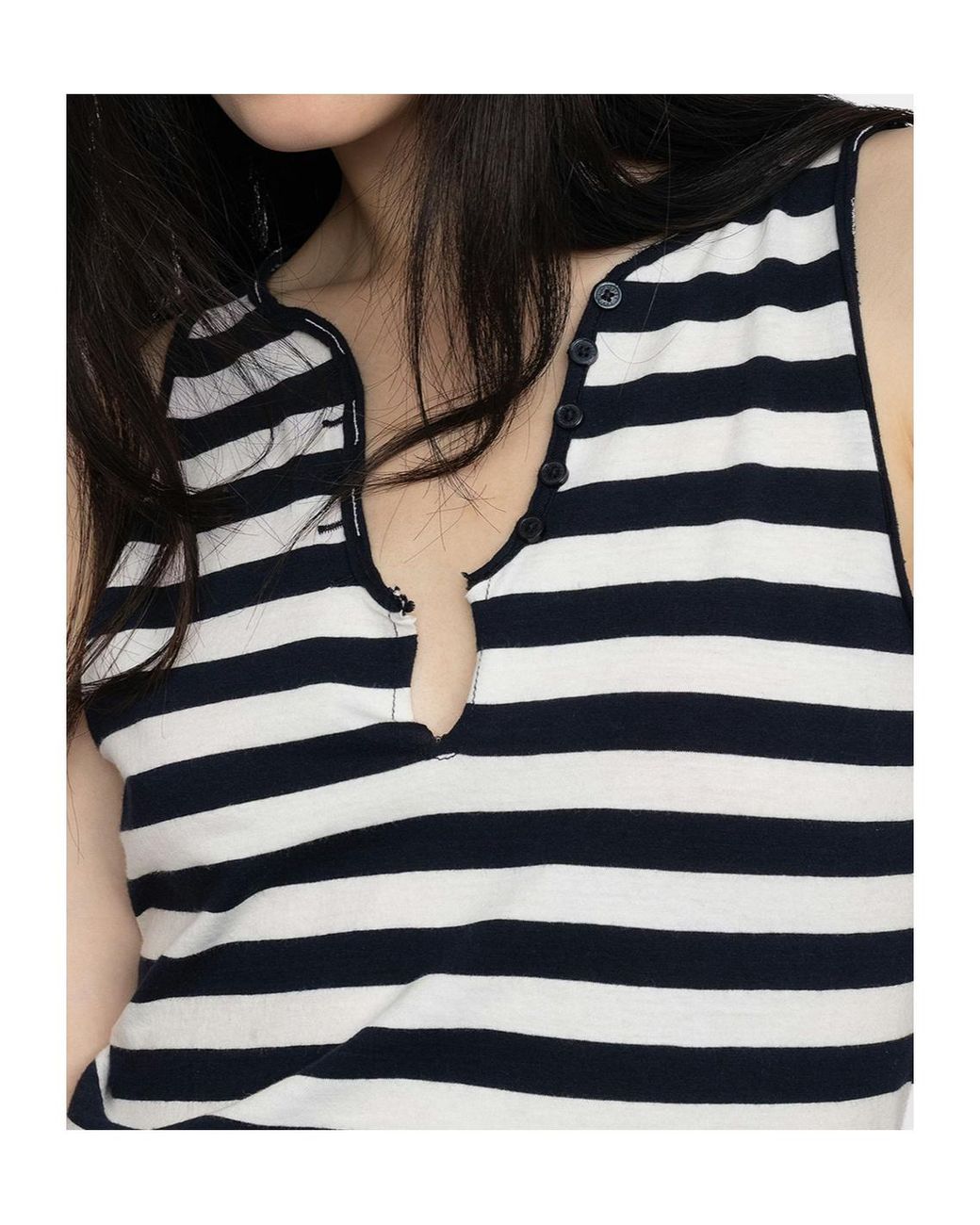 Zadig & Voltaire Black Tank Top Tif