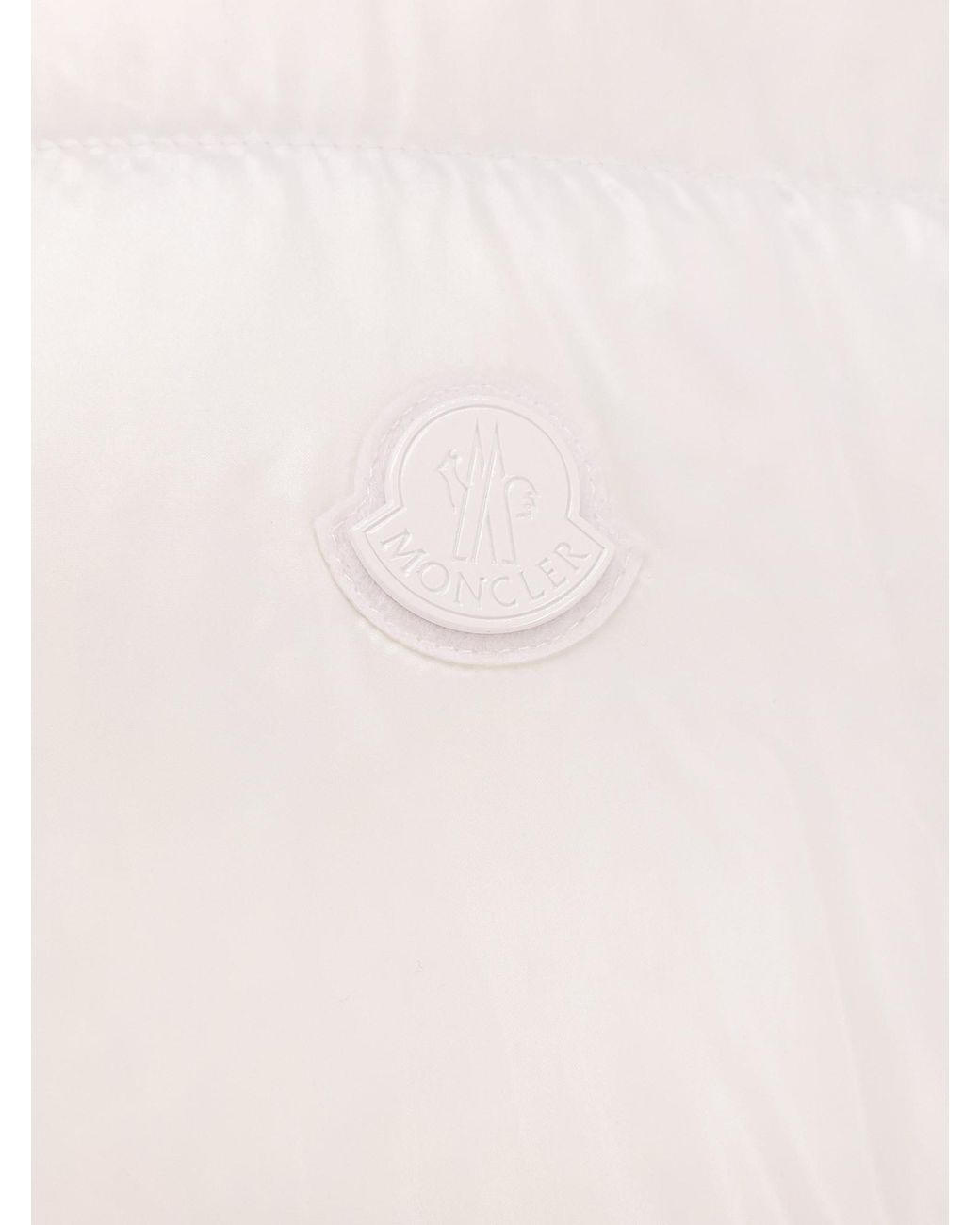 Moncler White X Asap Rocky Throttle Reversible Down Jacket for men