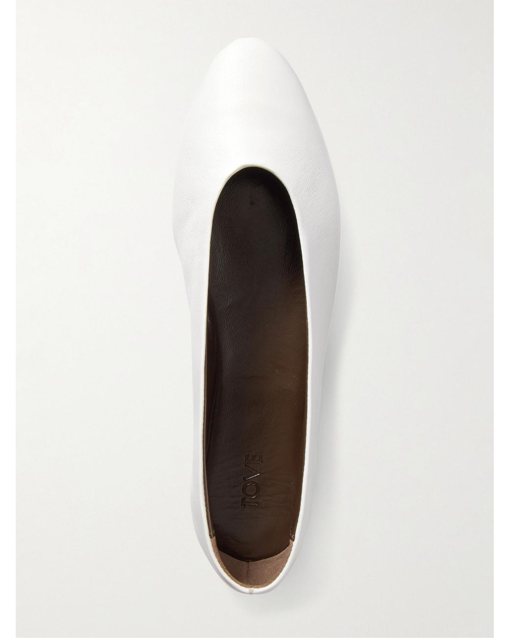 TOVE White Color-Block Jeans